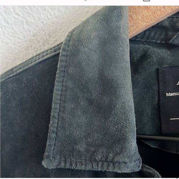 SOLD // All Saints suede leather jacket - Picture 4 of 10